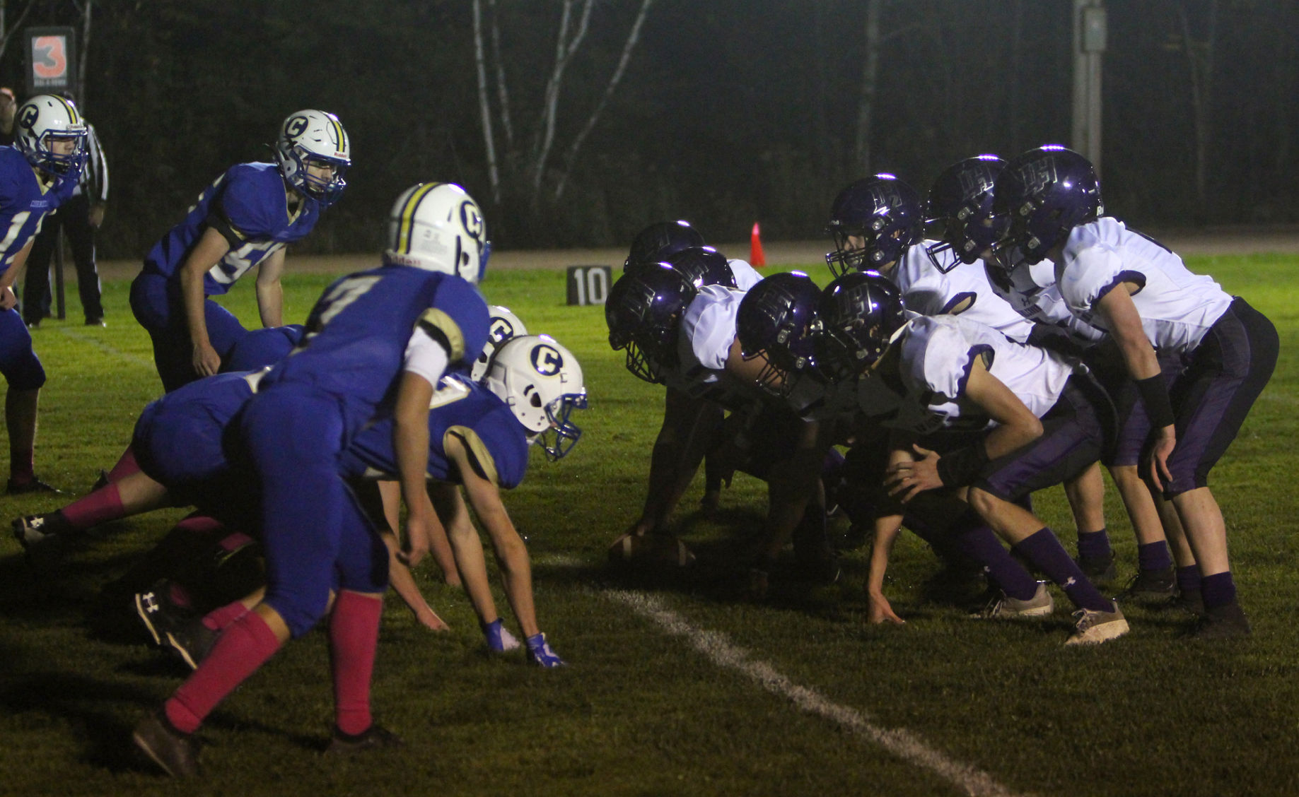 Lake Holcombe at Cornell football 10-15-21